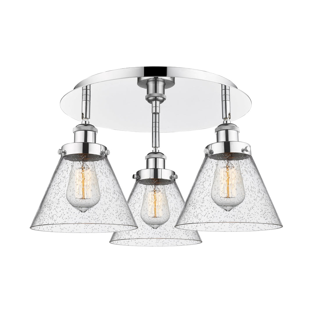 Innovations Downtown Urban 916-3C-PC-G44 Ceiling Light - Polished Chrome