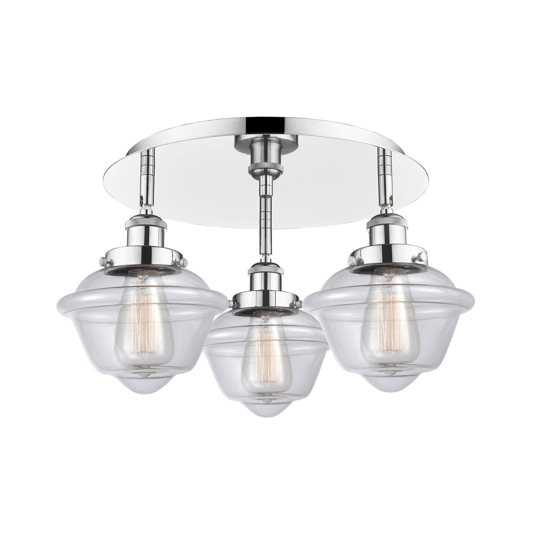 Innovations Downtown Urban 916-3C-PC-G532 Ceiling Light - Polished Chrome