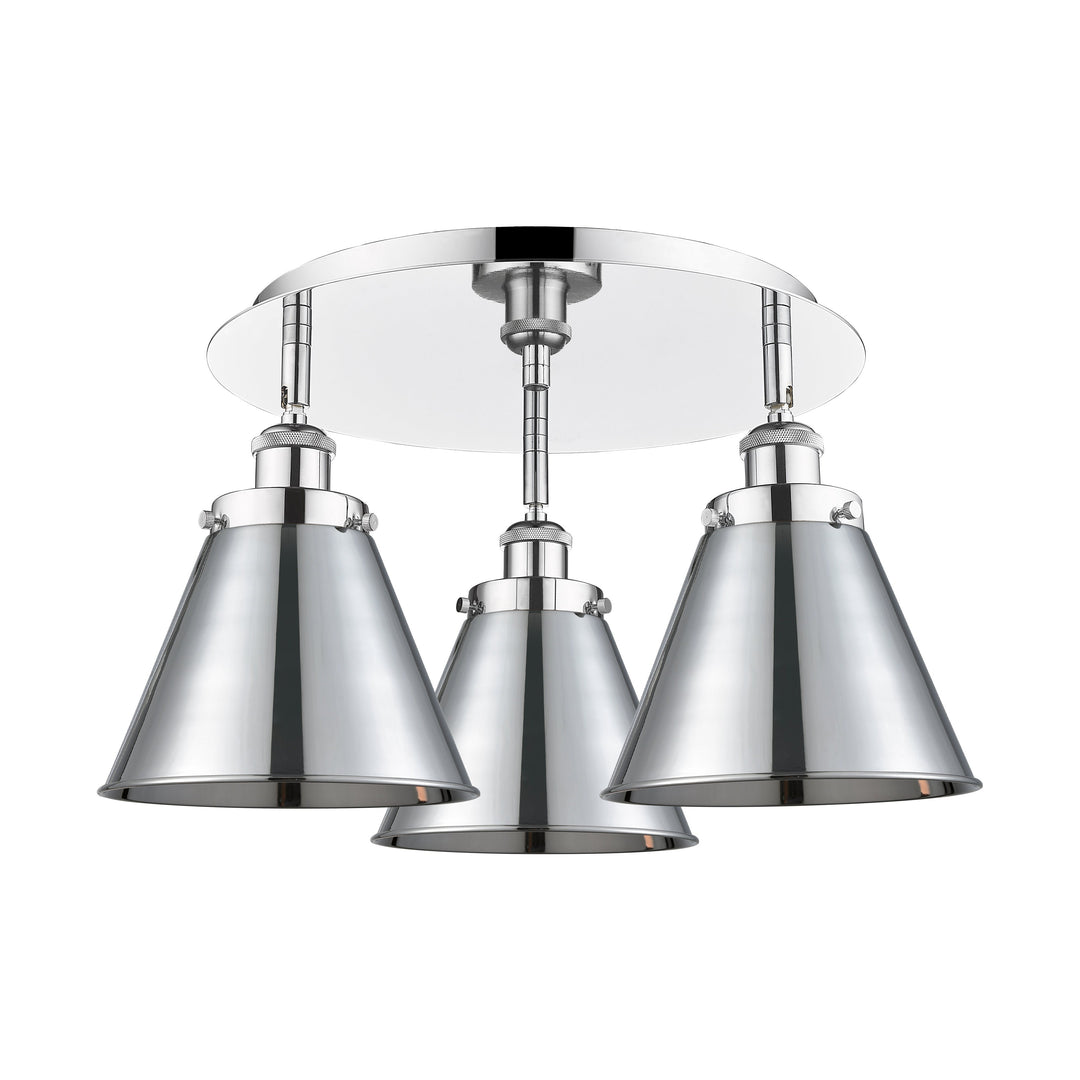 Innovations Downtown Urban 916-3C-PC-M13-PC Ceiling Light - Polished Chrome