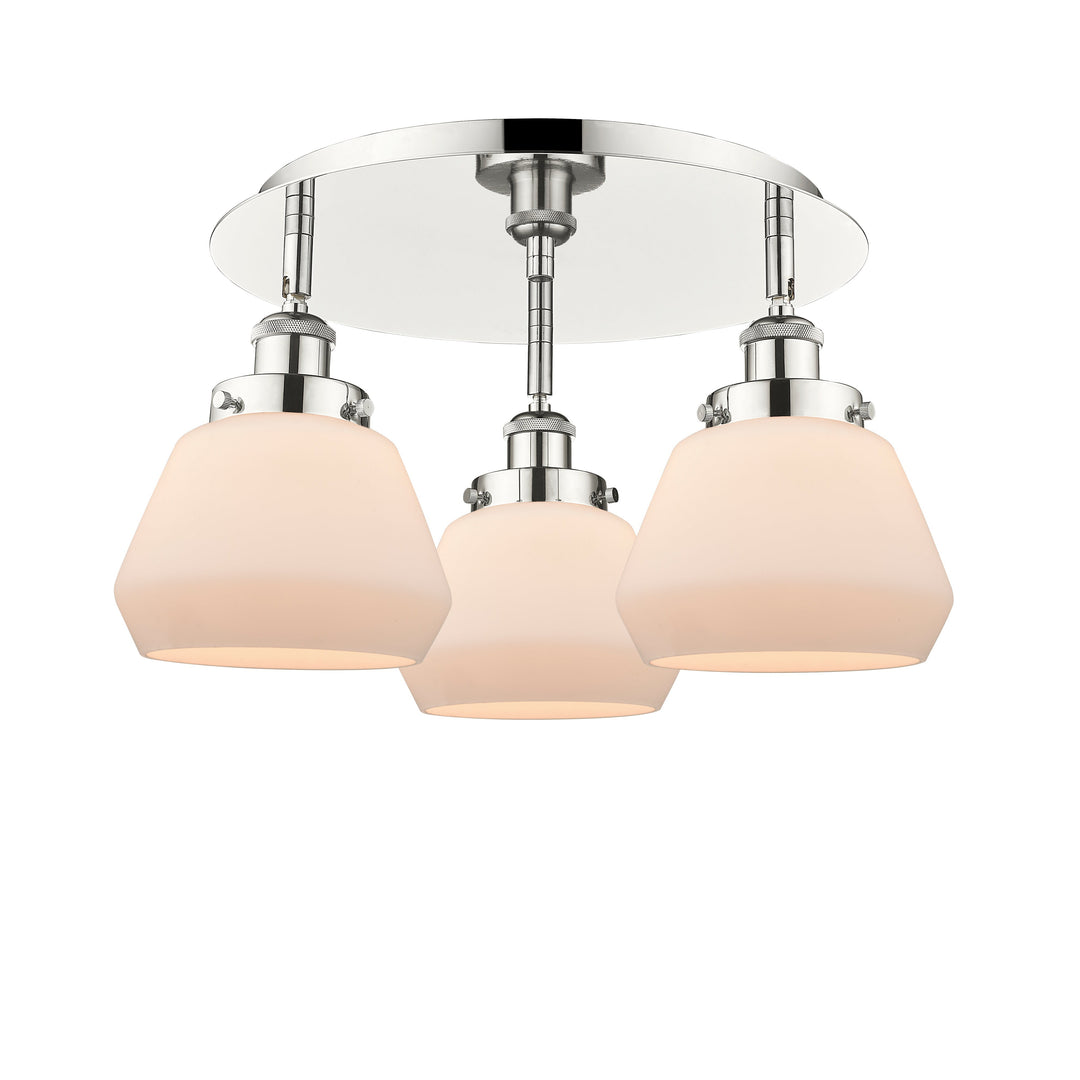 Innovations Downtown Urban 916-3C-PN-G171 Ceiling Light - Polished Nickel