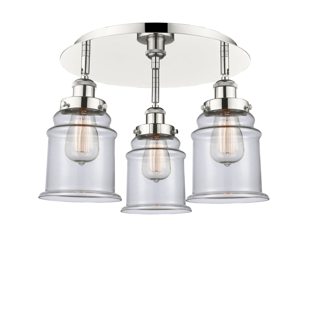 Innovations Downtown Urban 916-3C-PN-G182 Ceiling Light - Polished Nickel