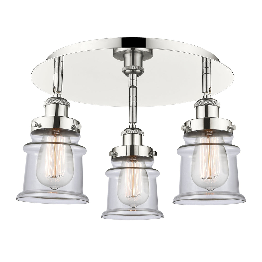 Innovations Downtown Urban 916-3C-PN-G182S Ceiling Light - Polished Nickel