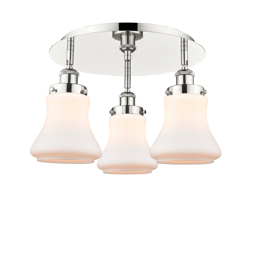 Innovations Downtown Urban 916-3C-PN-G191 Ceiling Light - Polished Nickel