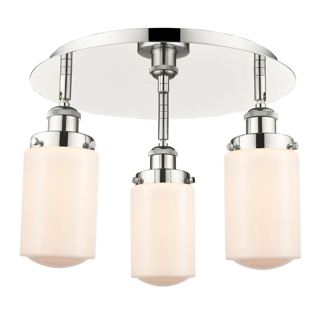 Innovations Downtown Urban 916-3C-PN-G311 Ceiling Light - Polished Nickel