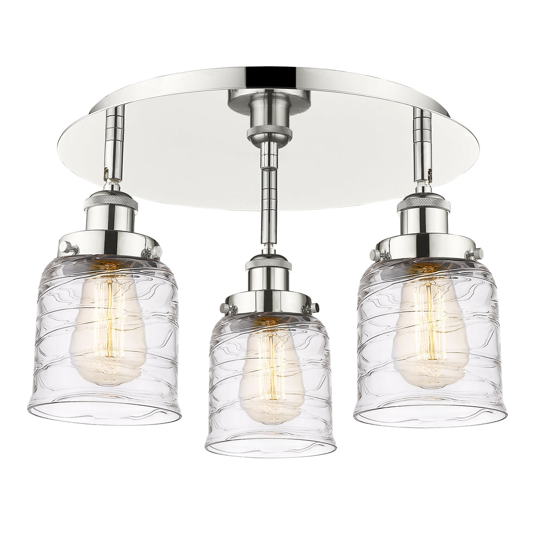 Innovations Downtown Urban 916-3C-PN-G513 Ceiling Light - Polished Nickel