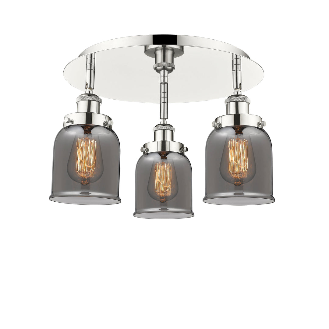 Innovations Downtown Urban 916-3C-PN-G53 Ceiling Light - Polished Nickel