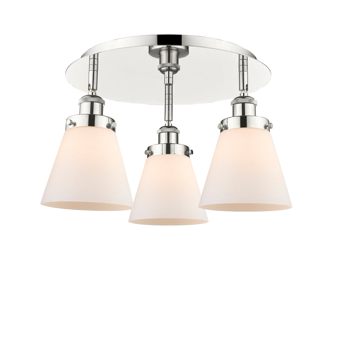 Innovations Downtown Urban 916-3C-PN-G61 Ceiling Light - Polished Nickel