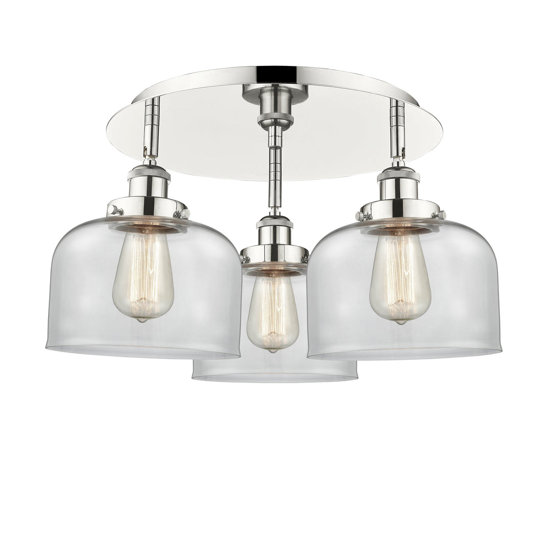 Innovations Downtown Urban 916-3C-PN-G72 Ceiling Light - Polished Nickel