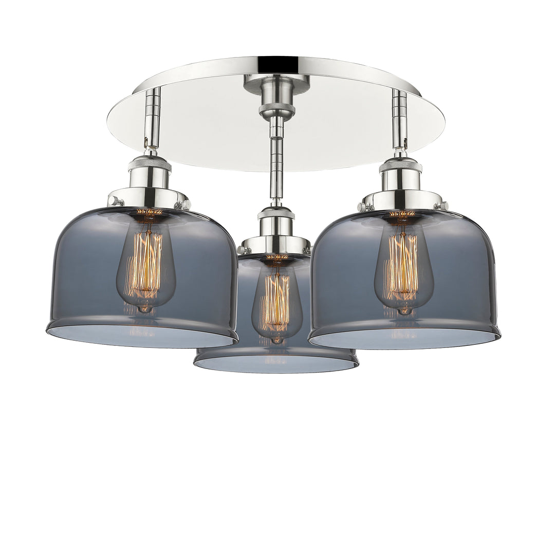 Innovations Downtown Urban 916-3C-PN-G73 Ceiling Light - Polished Nickel