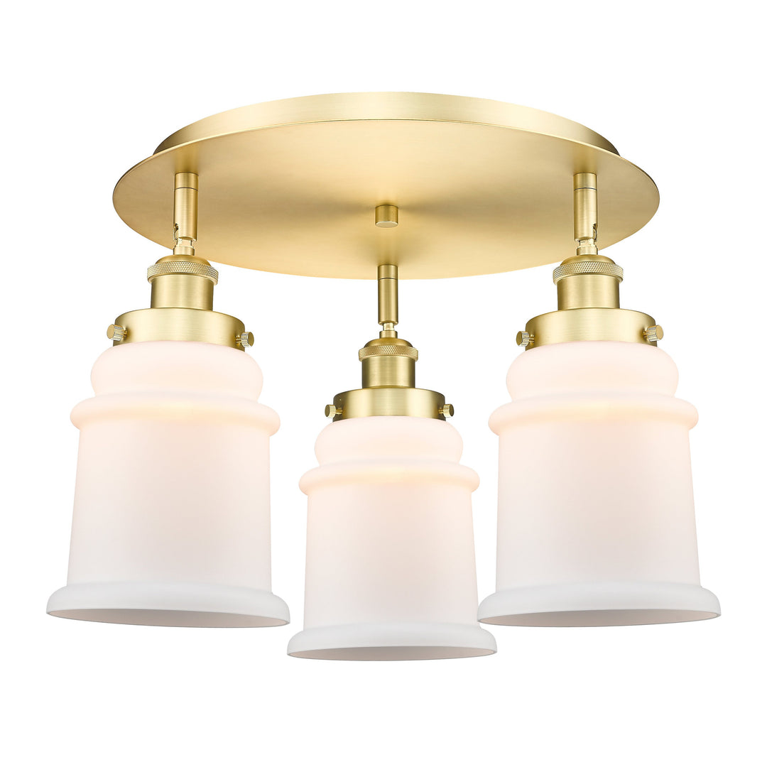 Innovations Downtown Urban 916-3C-SG-G181 Ceiling Light - Satin Gold