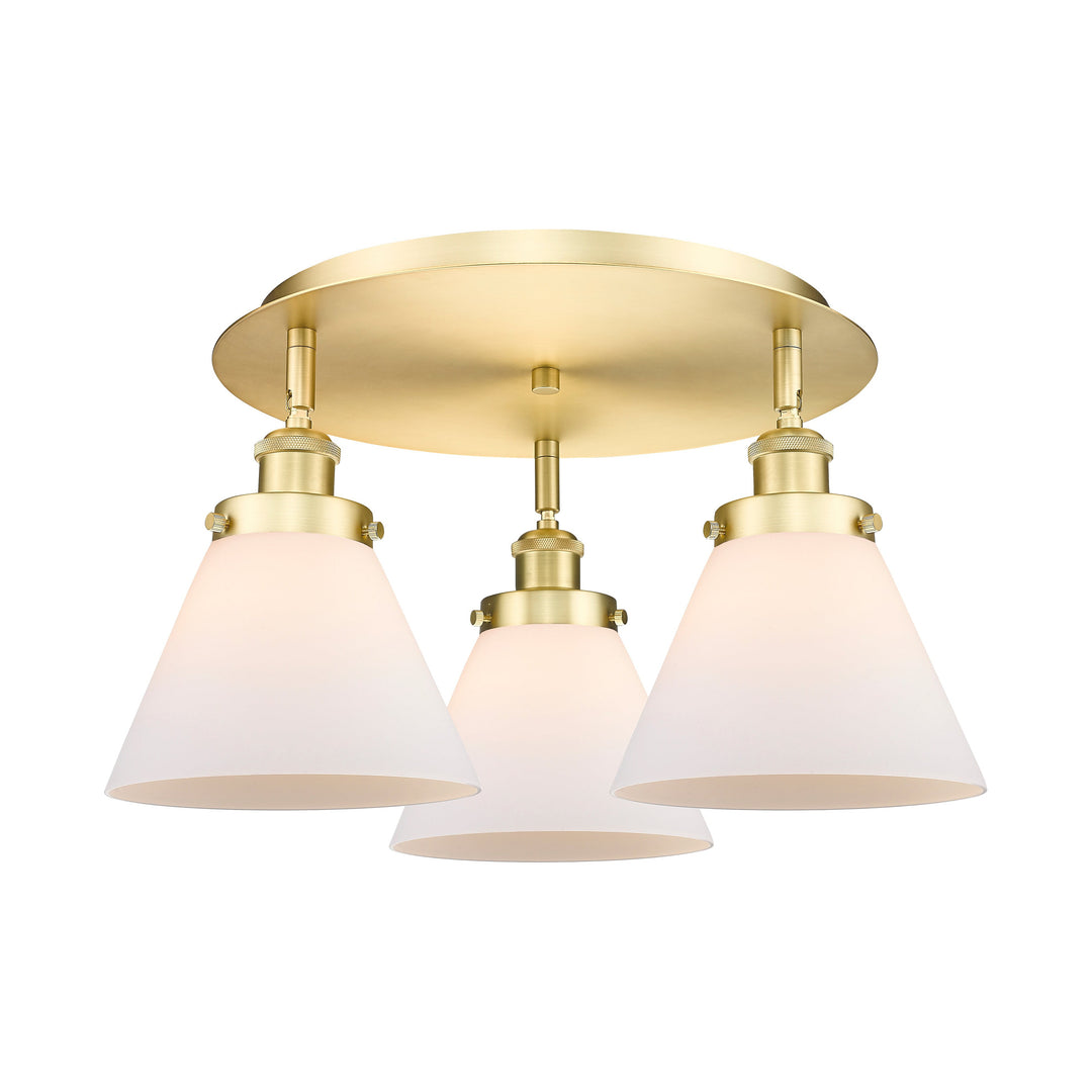 Innovations Downtown Urban 916-3C-SG-G41 Ceiling Light - Satin Gold