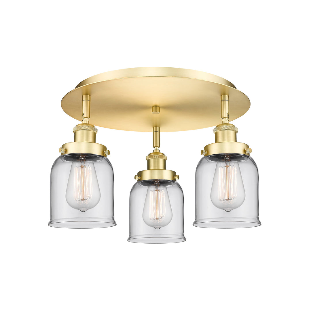 Innovations Downtown Urban 916-3C-SG-G52 Ceiling Light - Satin Gold