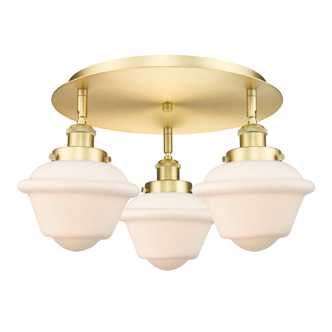 Innovations Downtown Urban 916-3C-SG-G531 Ceiling Light - Satin Gold