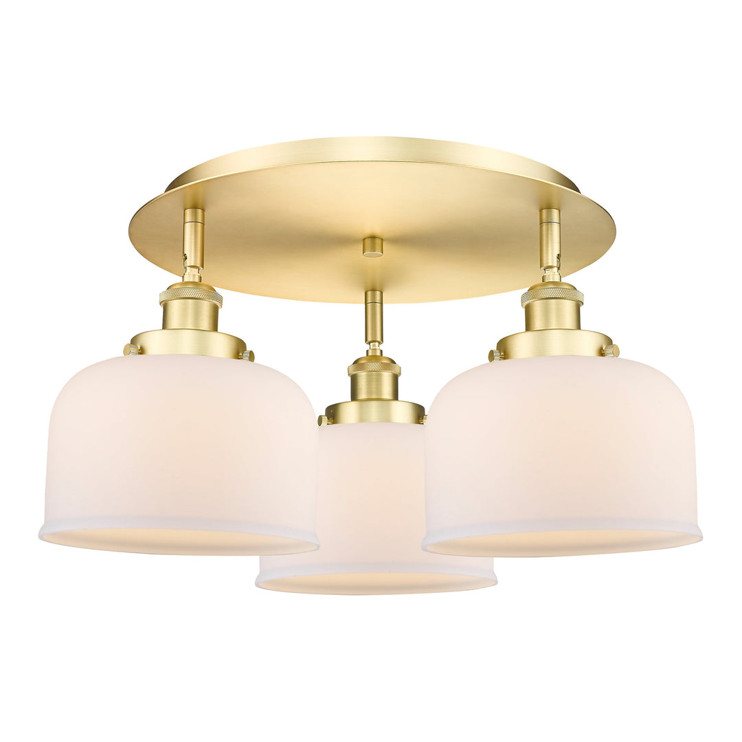 Innovations Downtown Urban 916-3C-SG-G71 Ceiling Light - Satin Gold