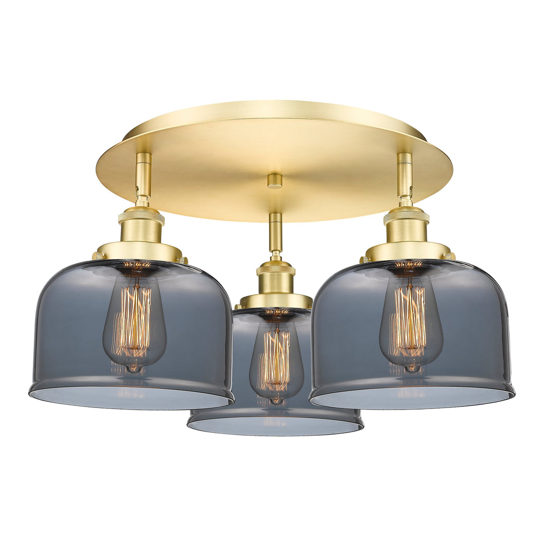 Innovations Downtown Urban 916-3C-SG-G73 Ceiling Light - Satin Gold
