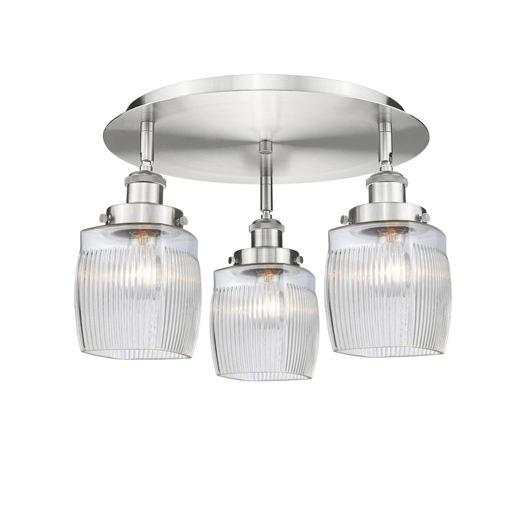 Innovations Downtown Urban 916-3C-SN-G302 Ceiling Light - Satin Nickel
