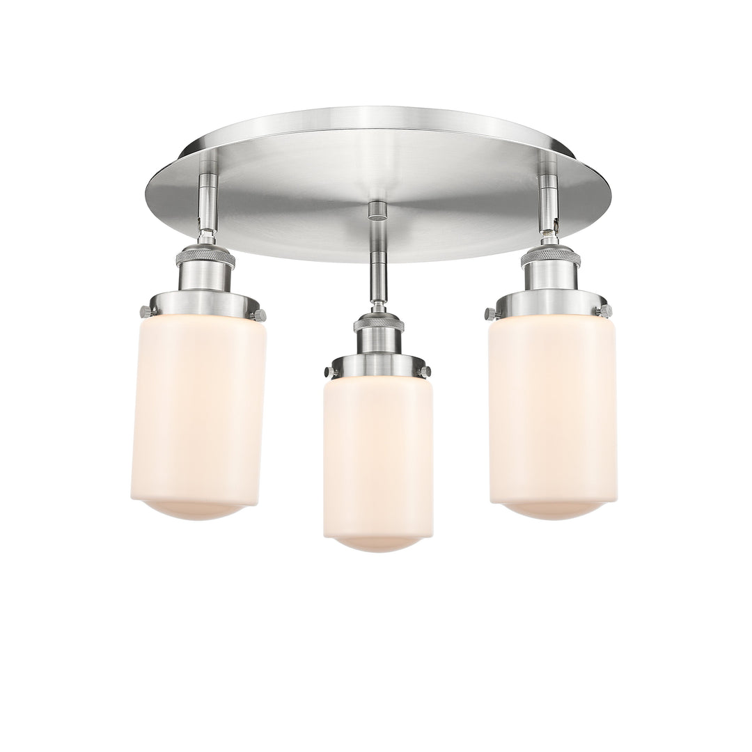Innovations Downtown Urban 916-3C-SN-G311 Ceiling Light - Satin Nickel