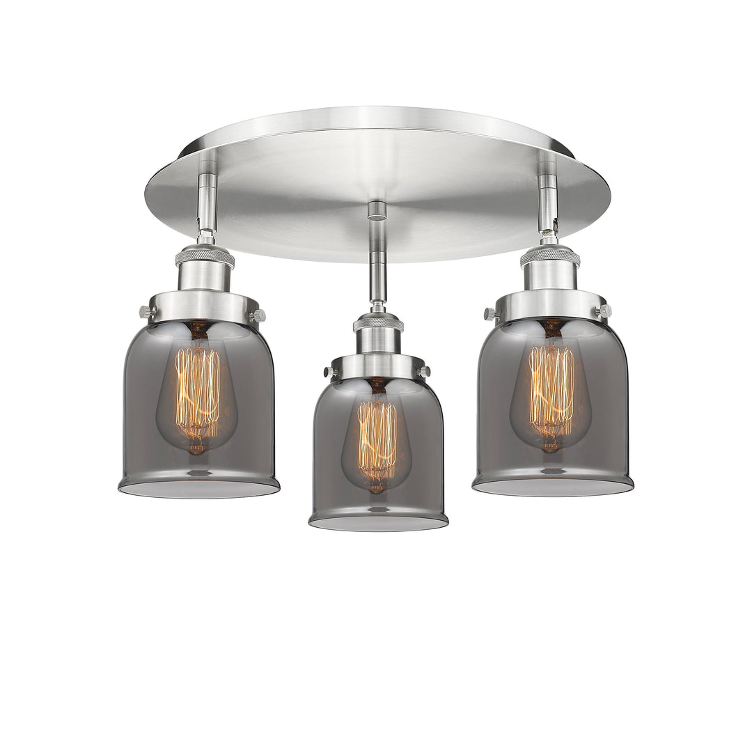 Innovations Downtown Urban 916-3C-SN-G53 Ceiling Light - Satin Nickel