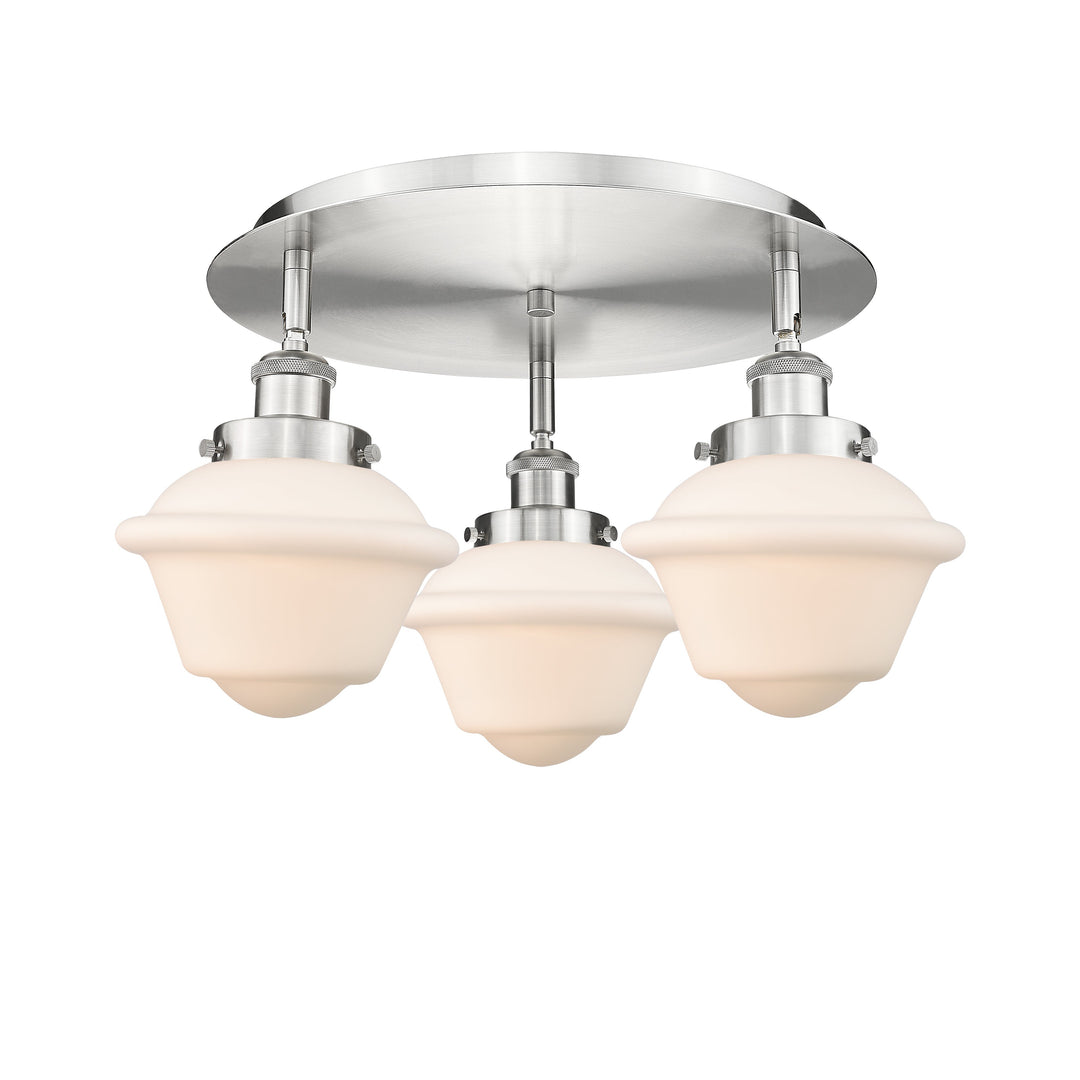 Innovations Downtown Urban 916-3C-SN-G531 Ceiling Light - Satin Nickel