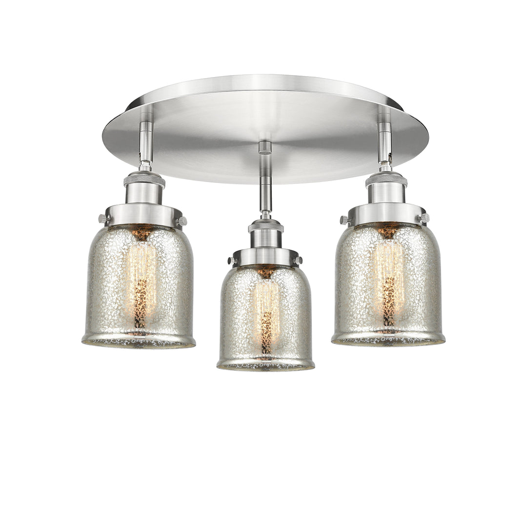 Innovations Downtown Urban 916-3C-SN-G58 Ceiling Light - Satin Nickel