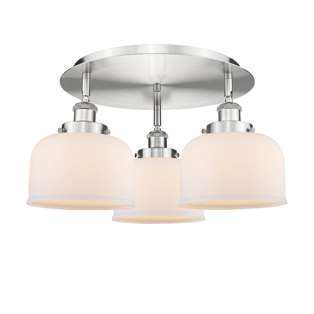 Innovations Downtown Urban 916-3C-SN-G71 Ceiling Light - Satin Nickel