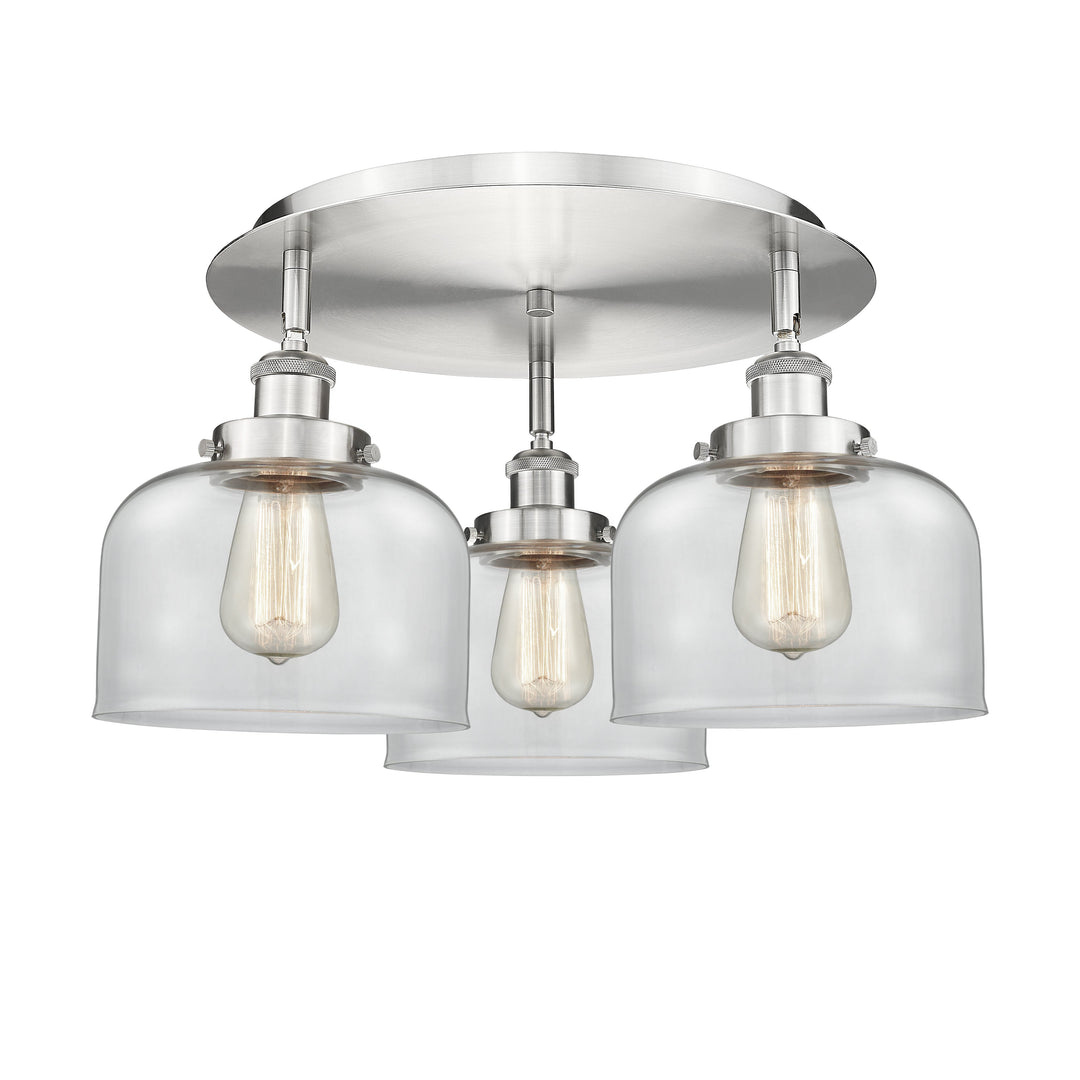 Innovations Downtown Urban 916-3C-SN-G72 Ceiling Light - Satin Nickel