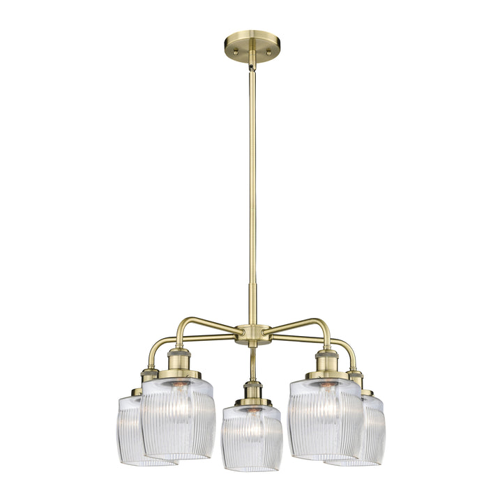 Innovations Downtown Urban 916-5CR-AB-G302 Chandelier Light - Antique Brass