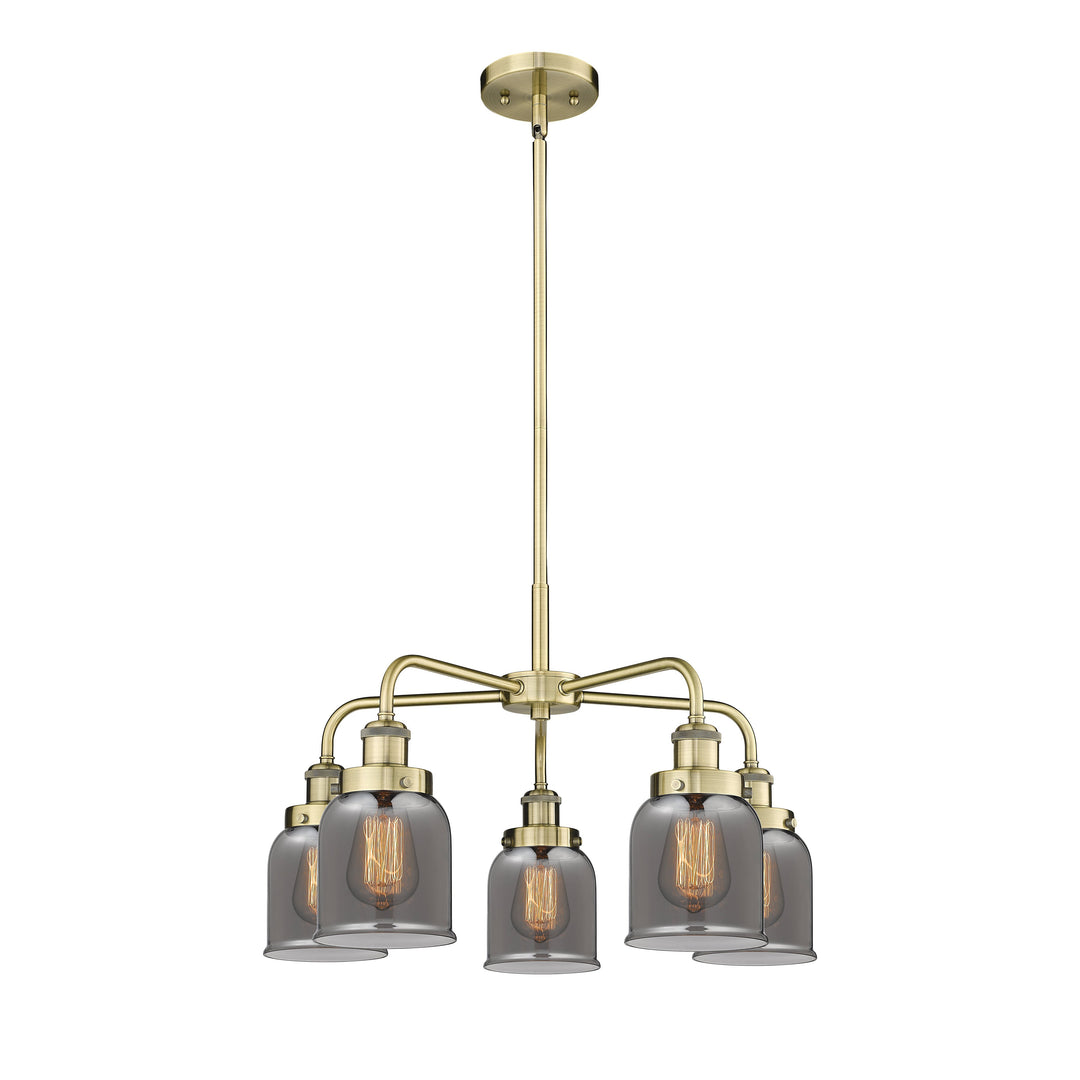 Innovations Downtown Urban 916-5CR-AB-G53 Chandelier Light - Antique Brass