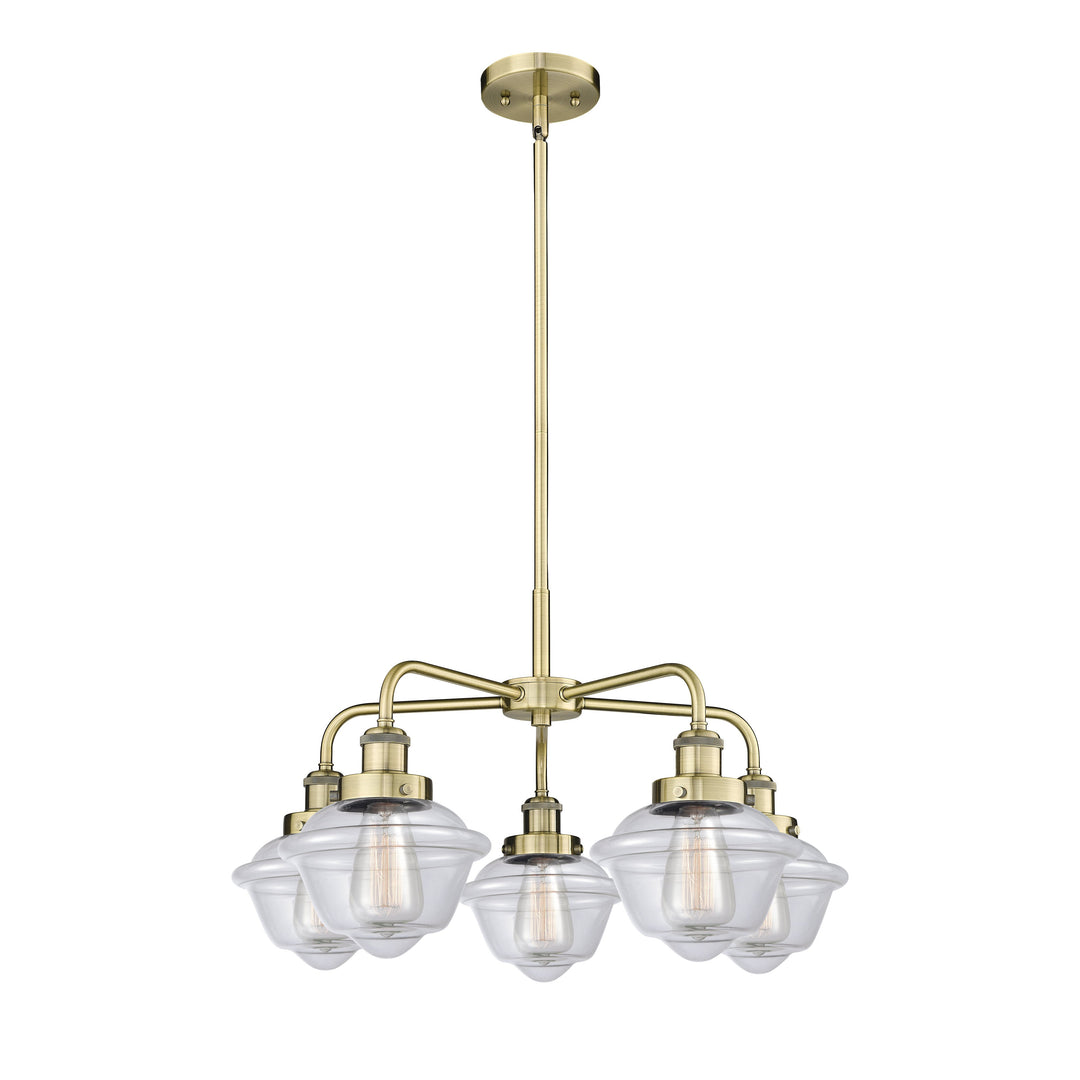 Innovations Downtown Urban 916-5CR-AB-G532 Chandelier Light - Antique Brass