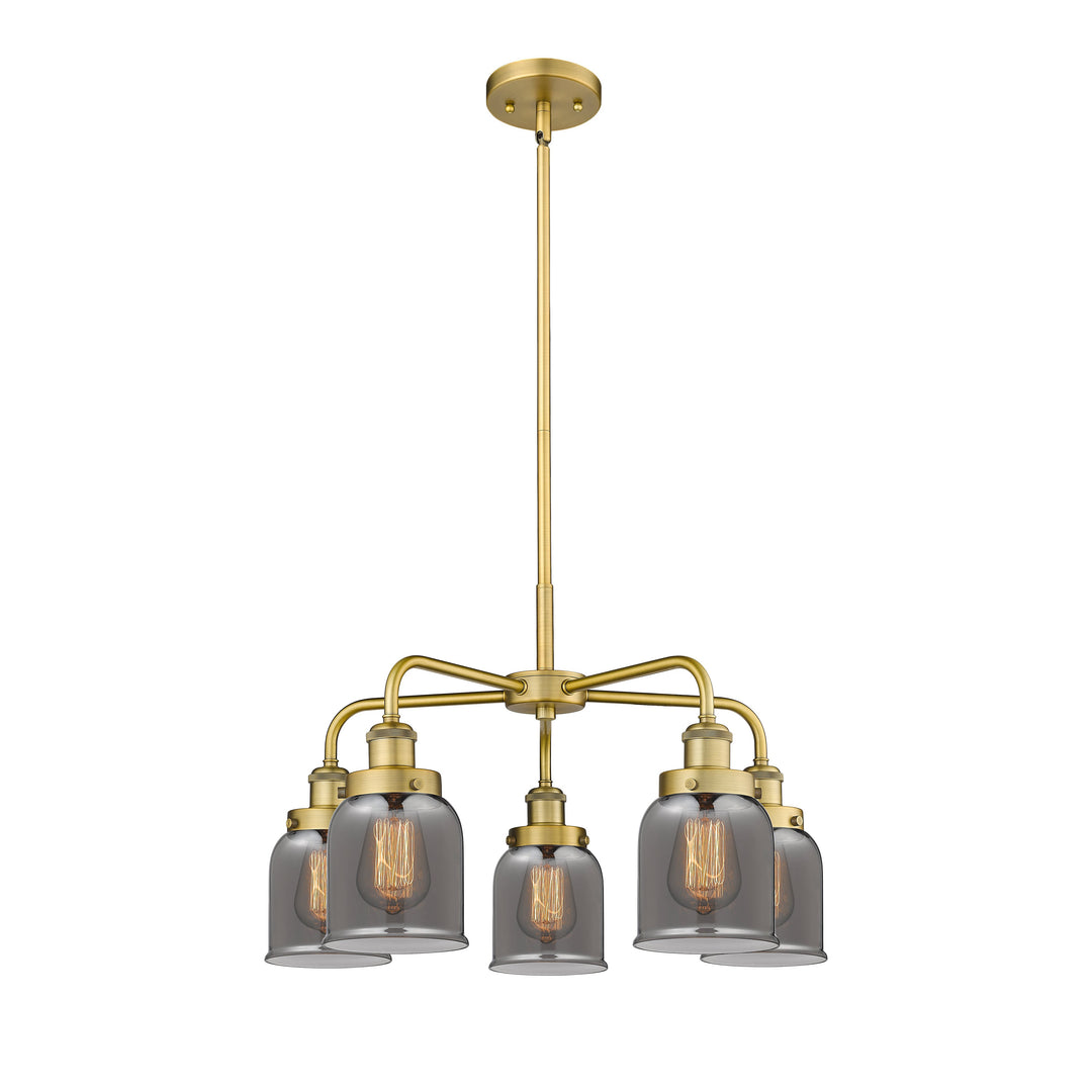 Innovations Downtown Urban 916-5CR-BB-G53 Chandelier Light - Brushed Brass
