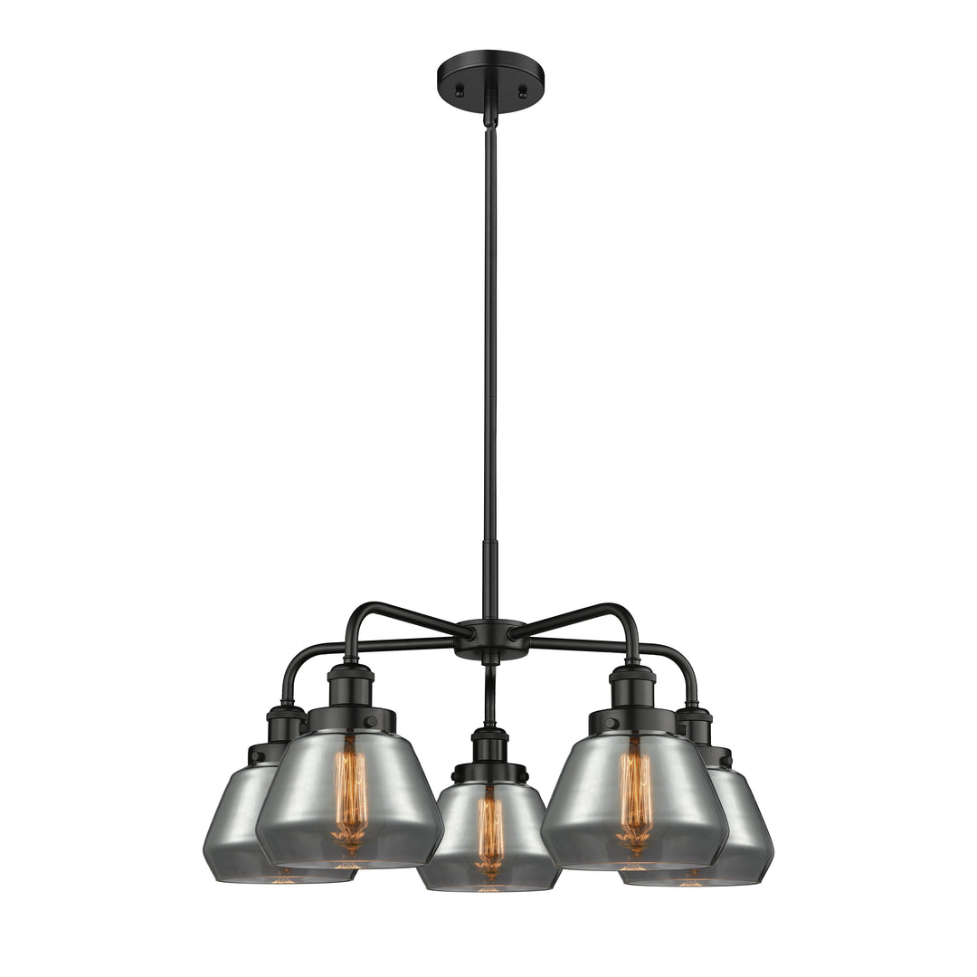 Innovations Downtown Urban 916-5CR-BK-G173 Chandelier Light - Matte Black