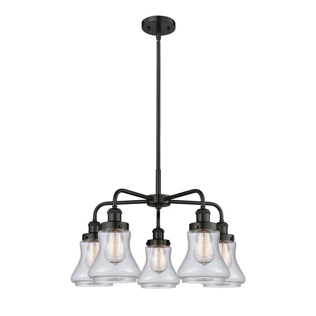 Innovations Downtown Urban 916-5CR-BK-G194 Chandelier Light - Matte Black