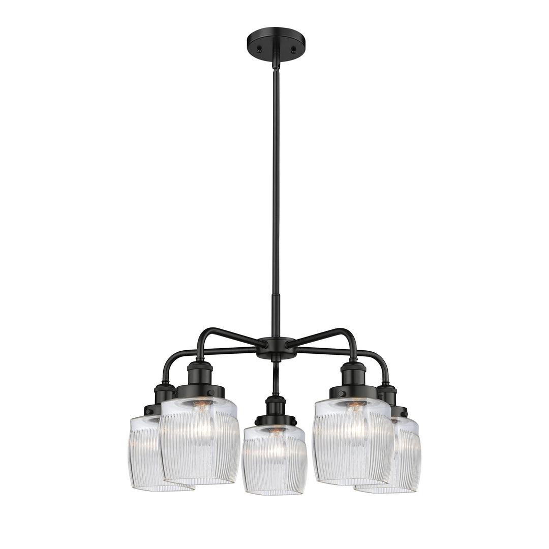 Innovations Downtown Urban 916-5CR-BK-G302 Chandelier Light - Matte Black