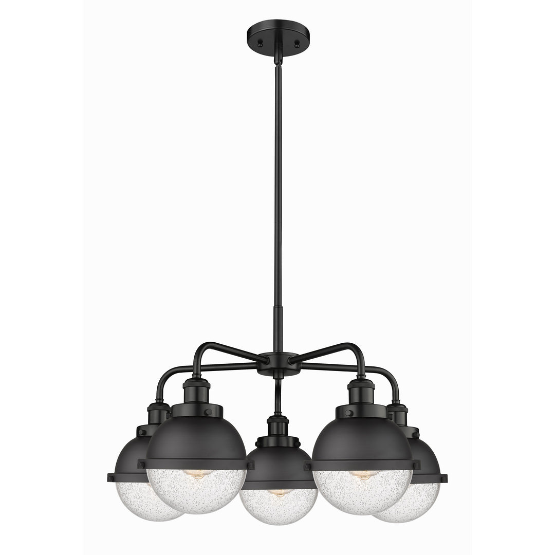 Innovations Downtown Urban 916-5CR-BK-HFS-64-BK Chandelier Light - Matte Black