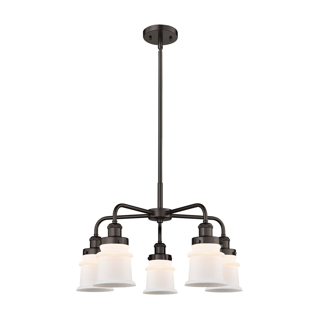 Innovations Downtown Urban 916-5CR-OB-G181S Chandelier Light - Oil Rubbed Bronze