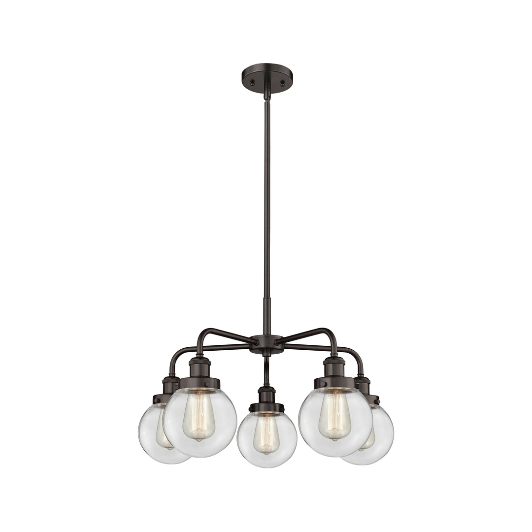 Innovations Downtown Urban 916-5CR-OB-G202-6 Chandelier Light - Oil Rubbed Bronze