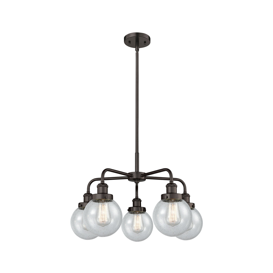 Innovations Downtown Urban 916-5CR-OB-G204-6 Chandelier Light - Oil Rubbed Bronze