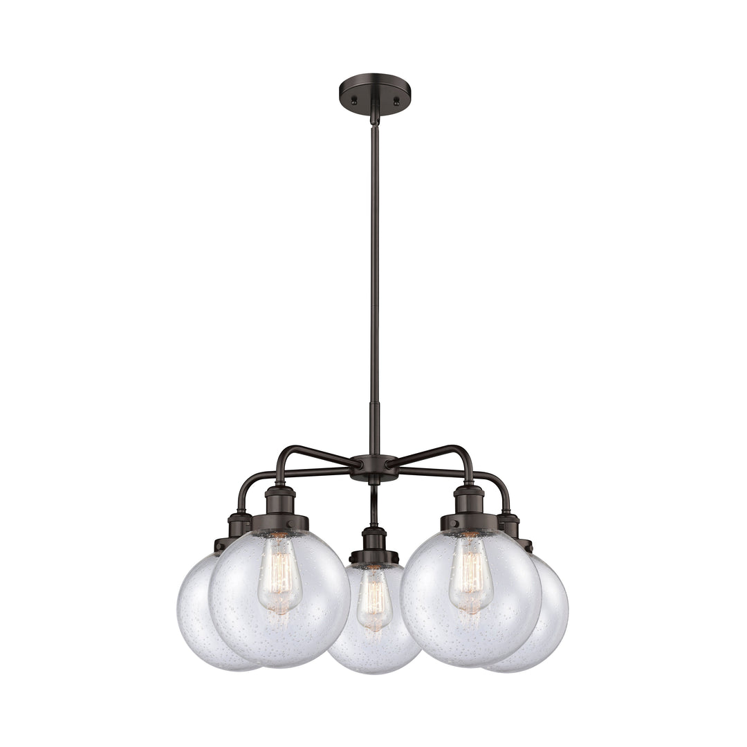 Innovations Downtown Urban 916-5CR-OB-G204-8 Chandelier Light - Oil Rubbed Bronze