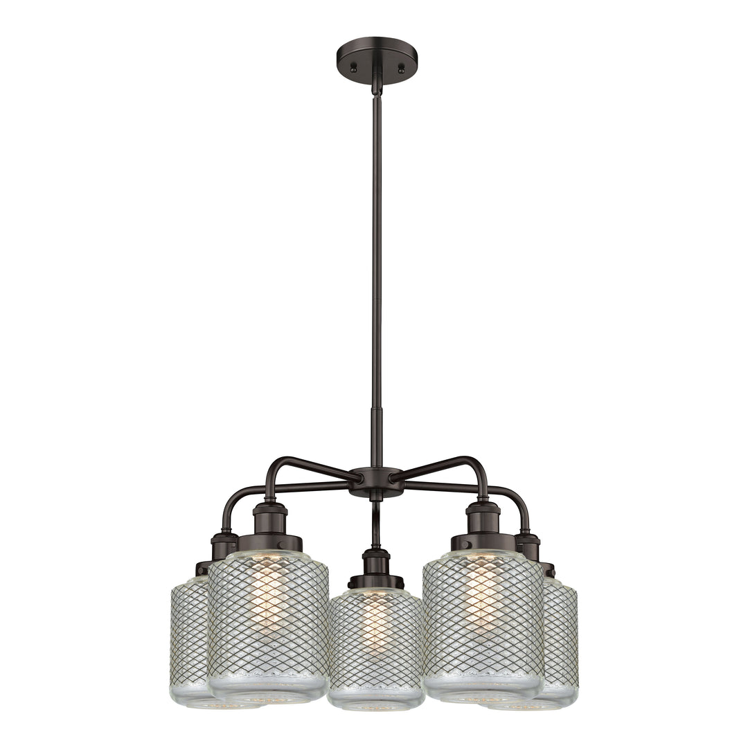 Innovations Downtown Urban 916-5CR-OB-G262 Chandelier Light - Oil Rubbed Bronze