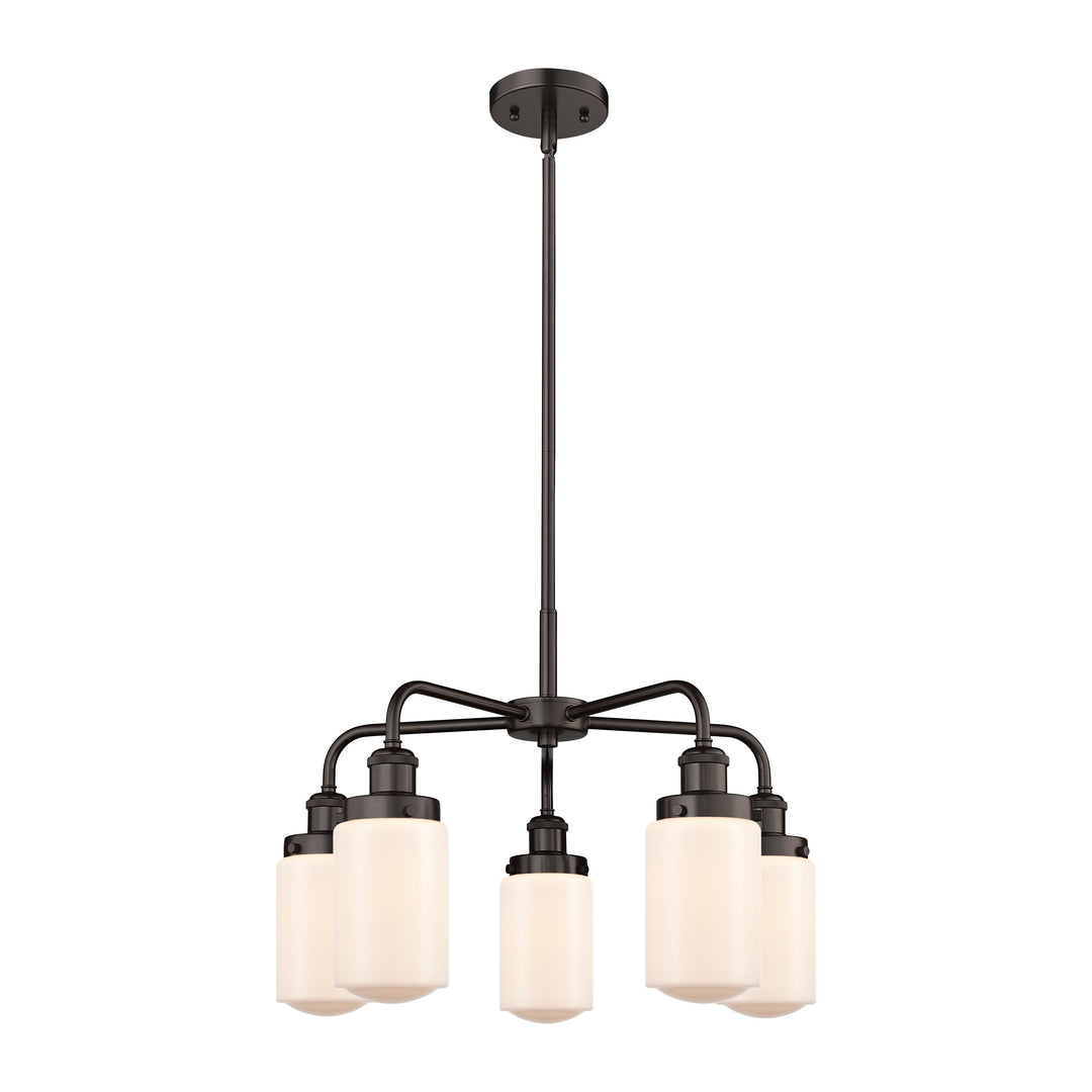 Innovations Downtown Urban 916-5CR-OB-G311 Chandelier Light - Oil Rubbed Bronze