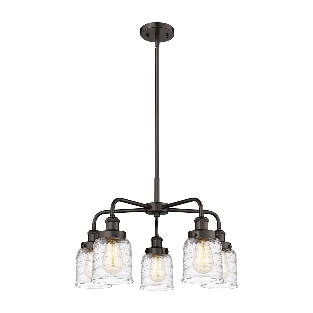 Innovations Downtown Urban 916-5CR-OB-G513 Chandelier Light - Oil Rubbed Bronze