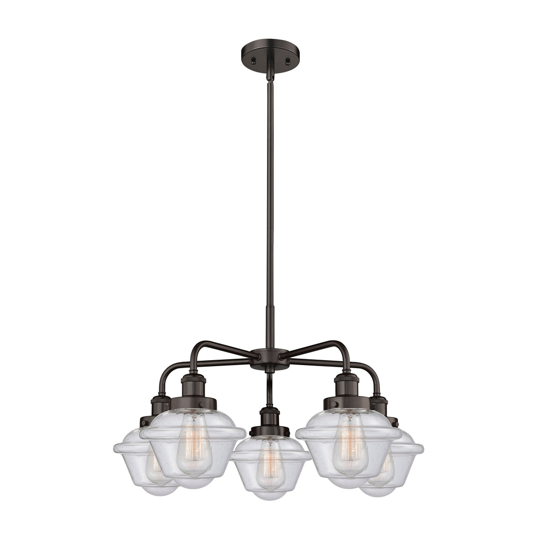 Innovations Downtown Urban 916-5CR-OB-G534 Chandelier Light - Oil Rubbed Bronze