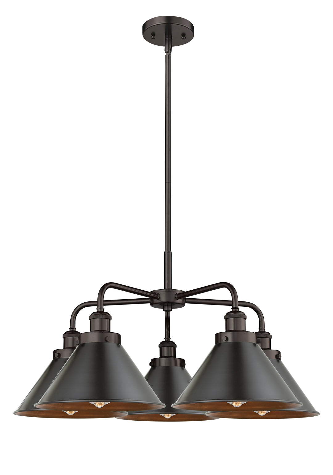 Innovations Downtown Urban 916-5CR-OB-M10-OB Chandelier Light - Oil Rubbed Bronze
