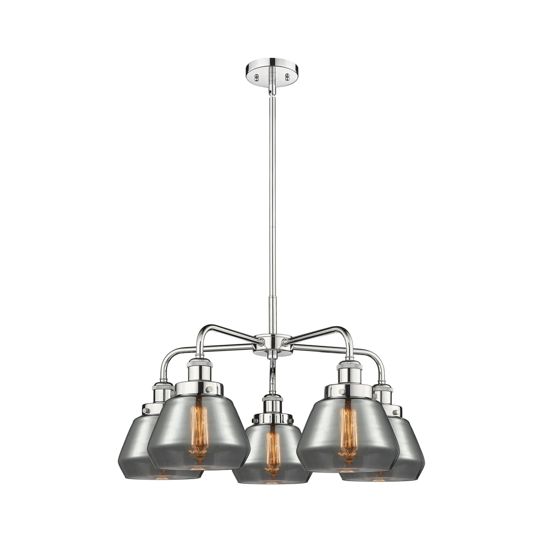 Innovations Downtown Urban 916-5CR-PC-G173 Chandelier Light - Polished Chrome