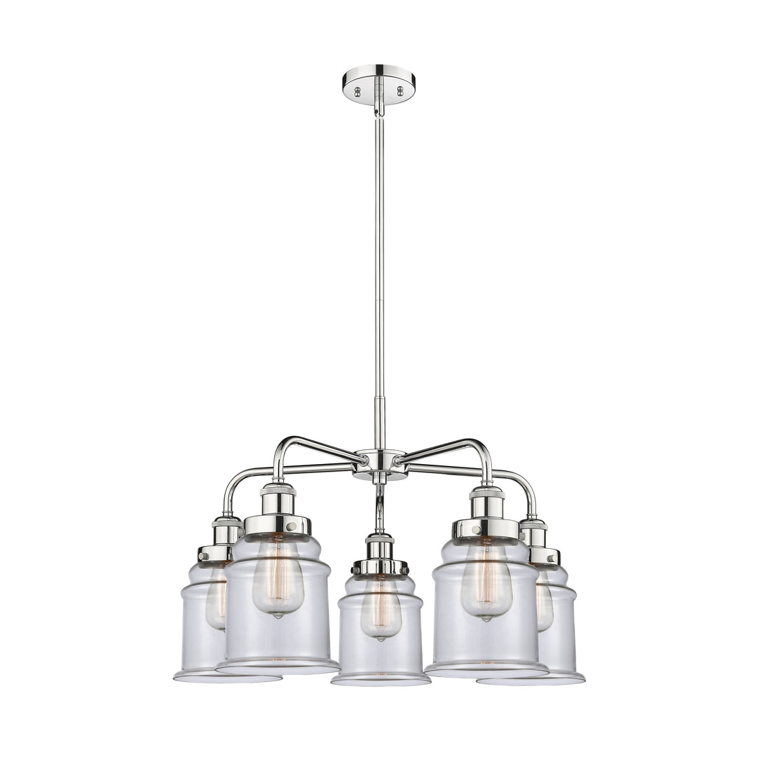Innovations Downtown Urban 916-5CR-PC-G182 Chandelier Light - Polished Chrome