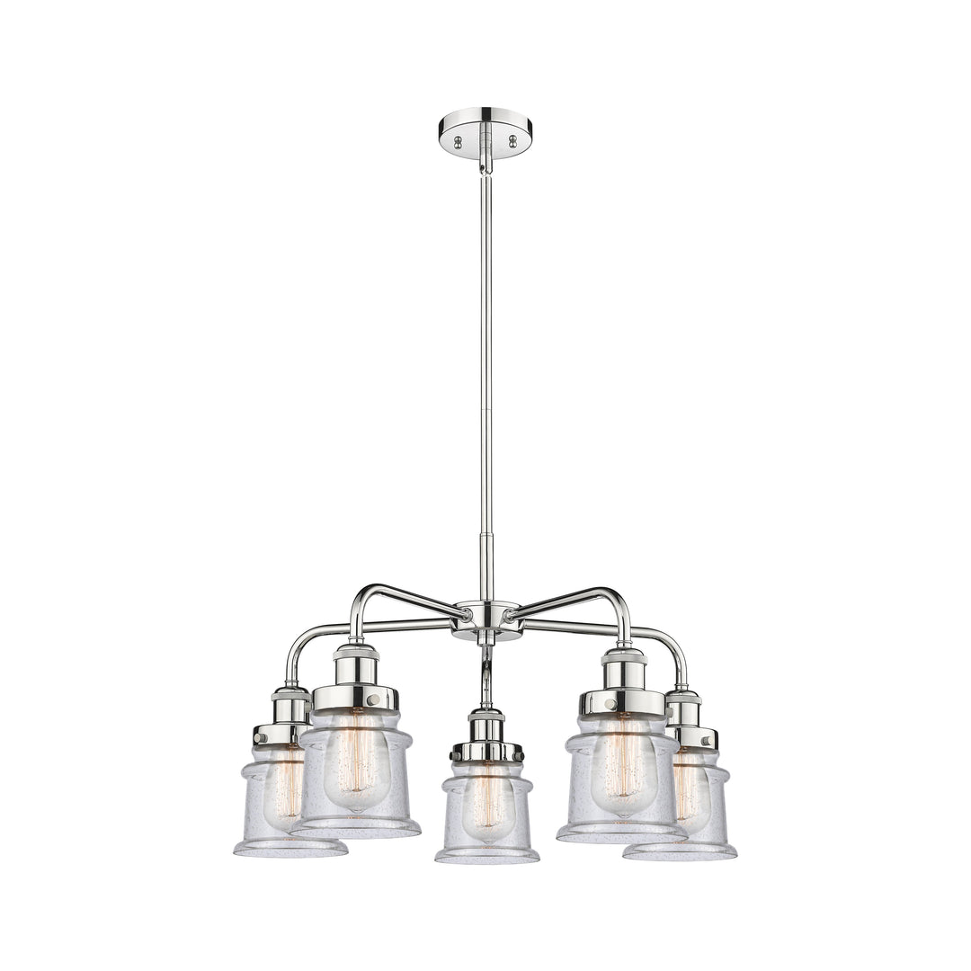 Innovations Downtown Urban 916-5CR-PC-G184S Chandelier Light - Polished Chrome