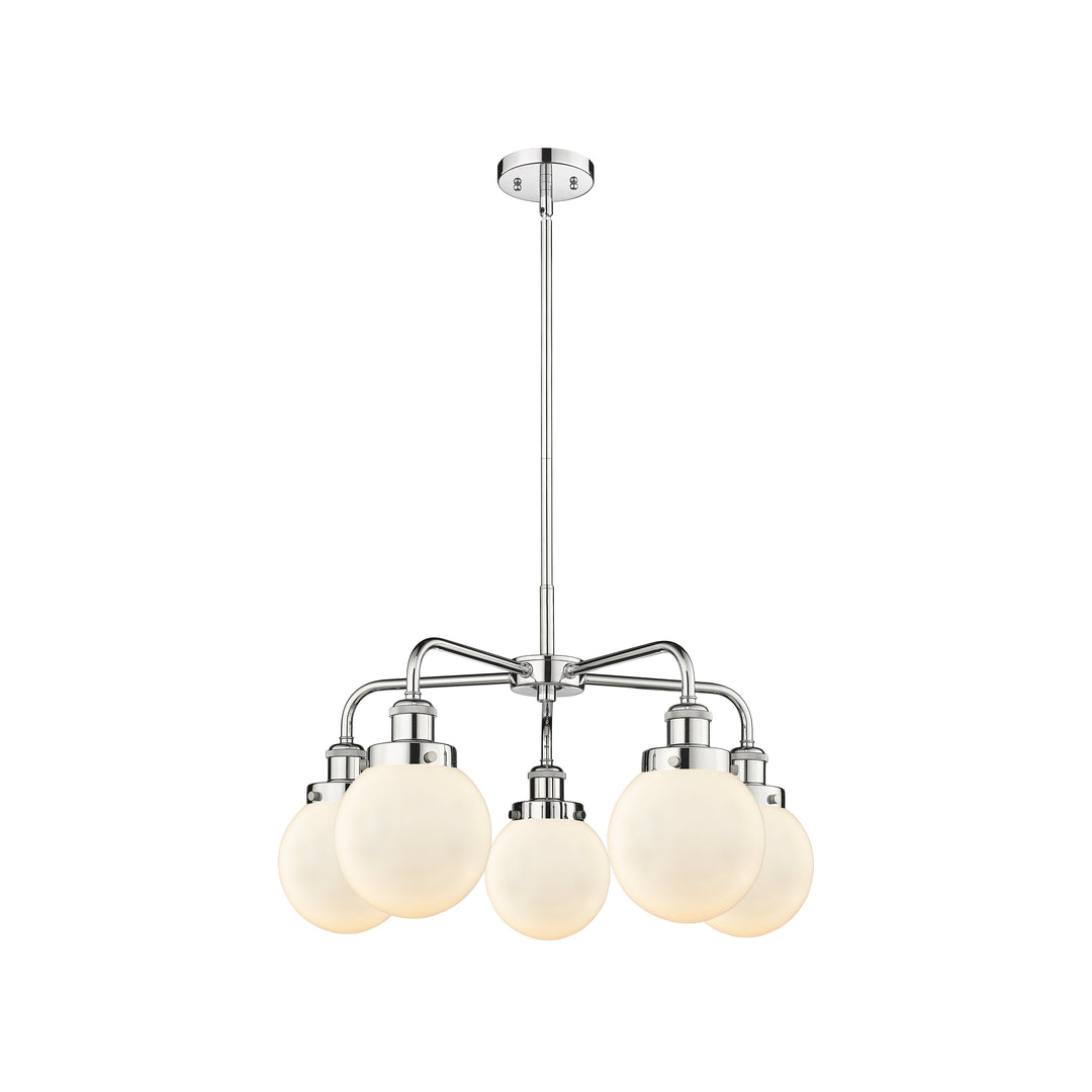 Innovations Downtown Urban 916-5CR-PC-G201-6 Chandelier Light - Polished Chrome