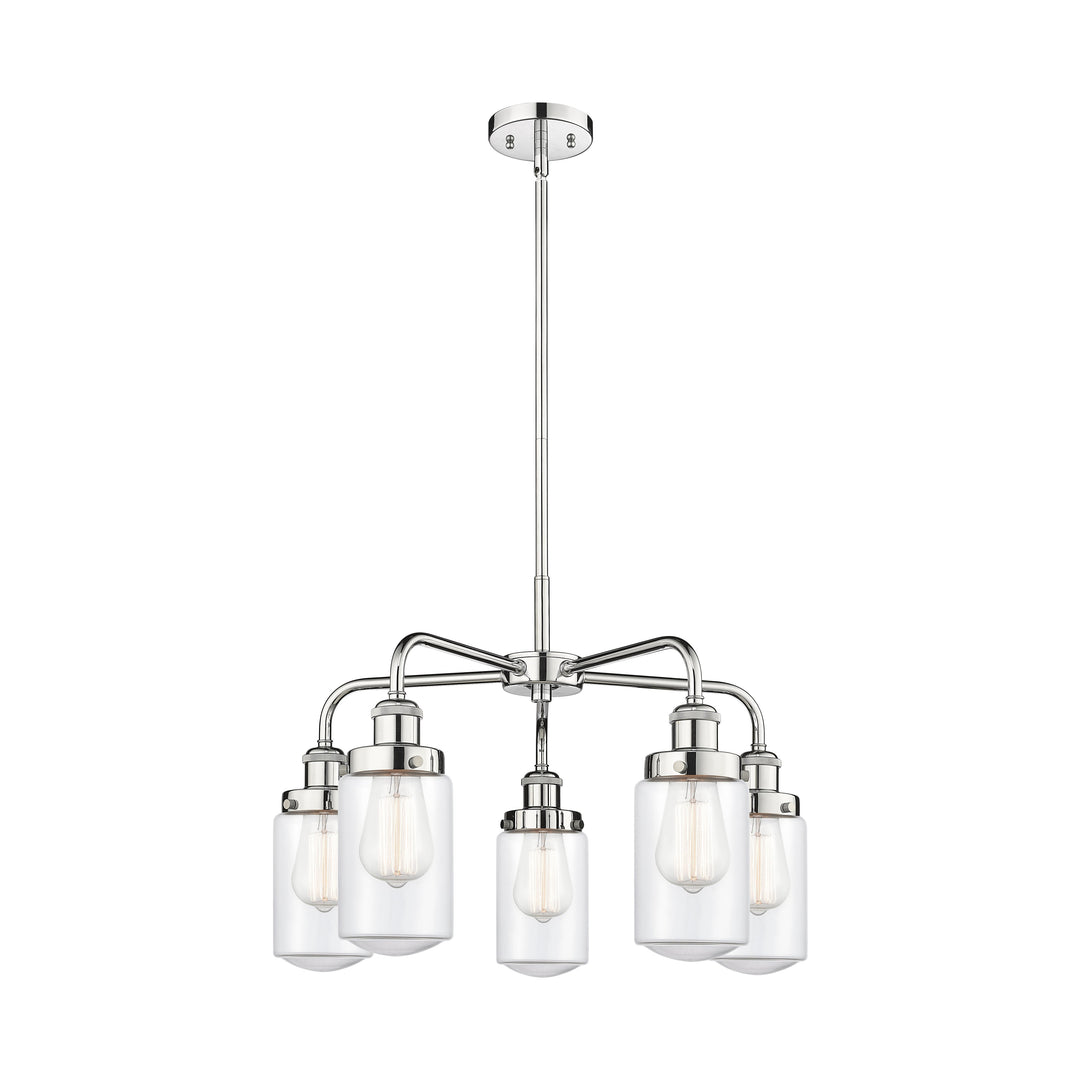 Innovations Downtown Urban 916-5CR-PC-G312 Chandelier Light - Polished Chrome