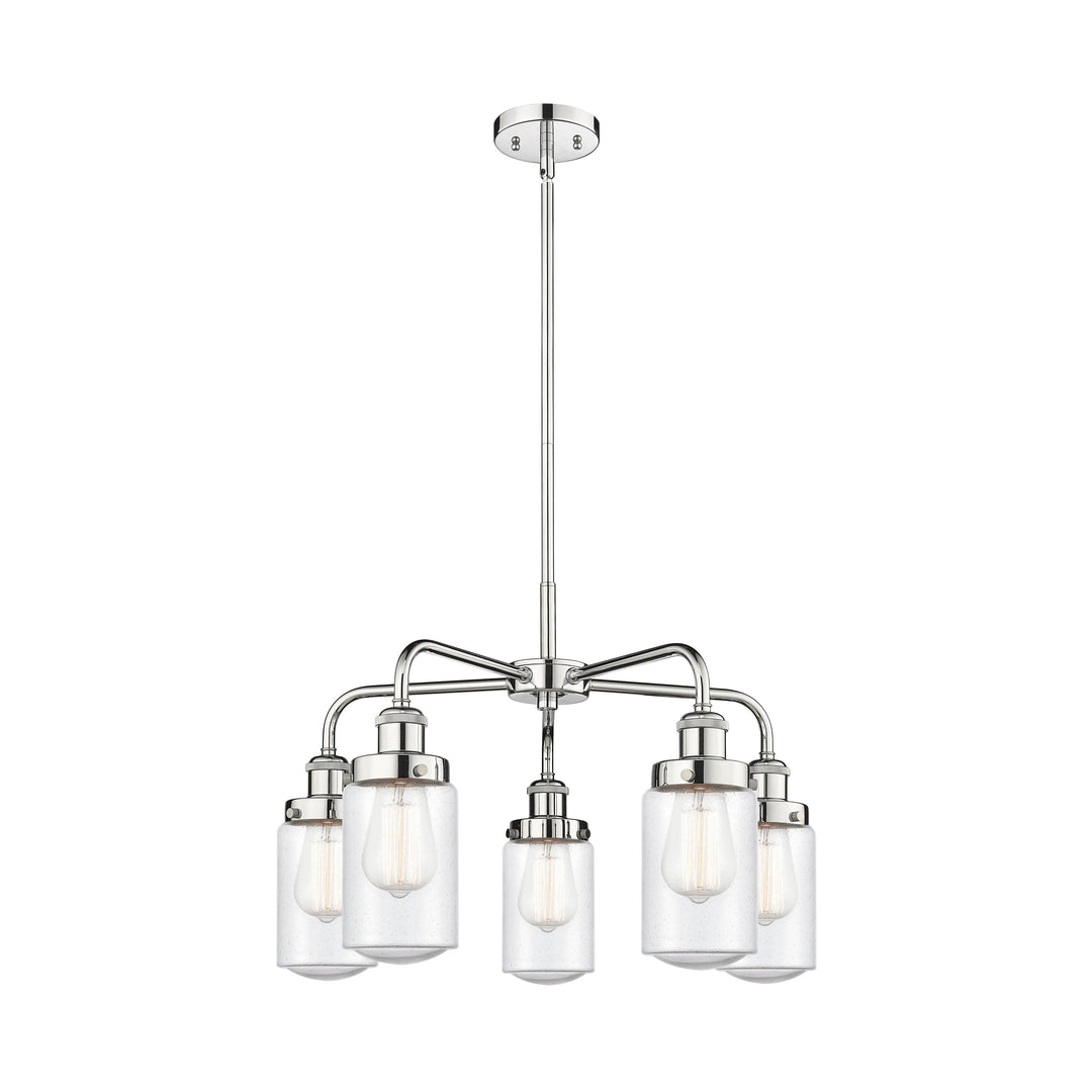 Innovations Downtown Urban 916-5CR-PC-G314 Chandelier Light - Polished Chrome