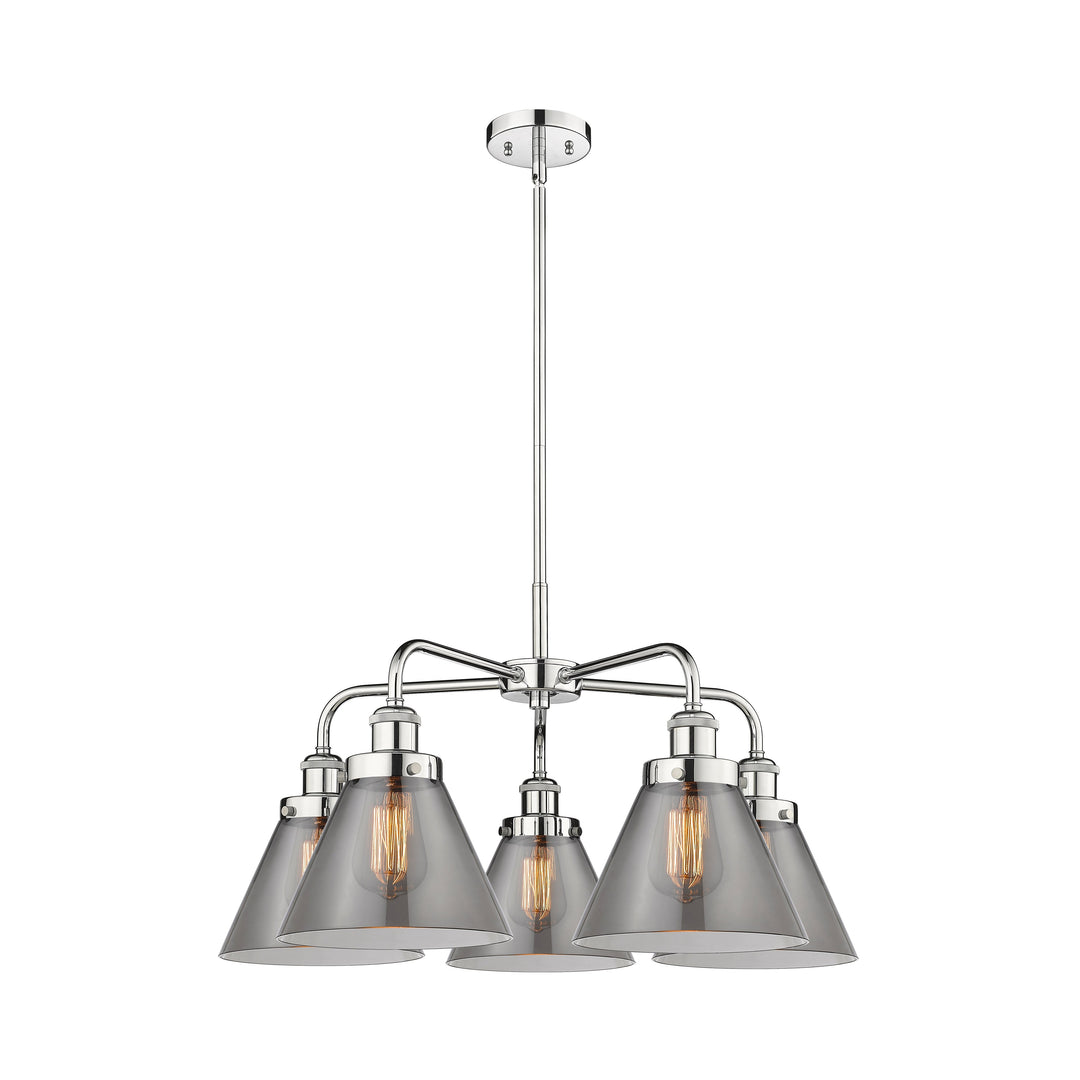Innovations Downtown Urban 916-5CR-PC-G43 Chandelier Light - Polished Chrome